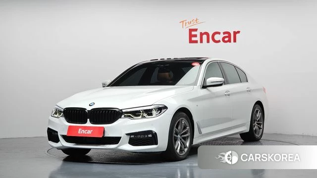 BMW 5 Series (G30) 2018 Белый из Кореи