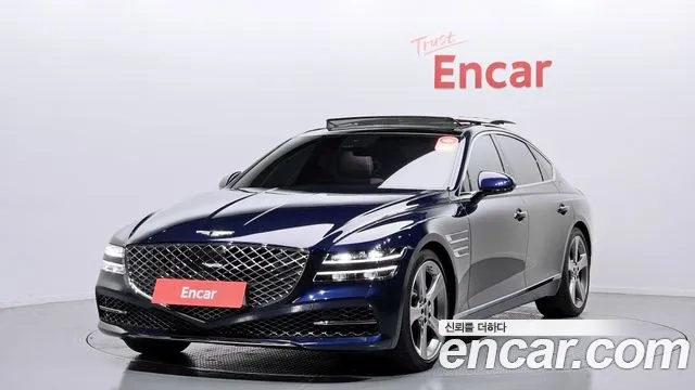 Genesis G80 (RG3) 2021 Синий из Кореи