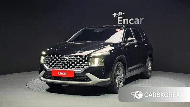 Hyundai The New Santa Fe 2021 Черный из Кореи