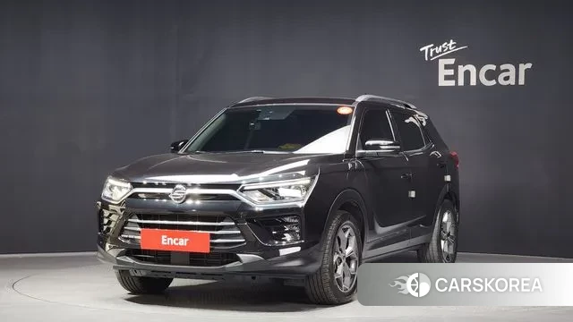 Ssangyong Beautiful Korando 2020 Черный из Кореи