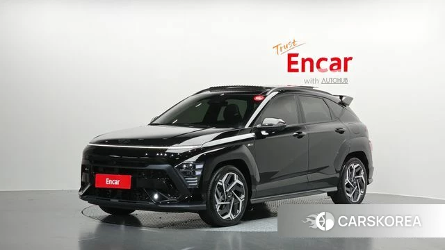 Hyundai Kona (SX2) 2023 Черный из Кореи