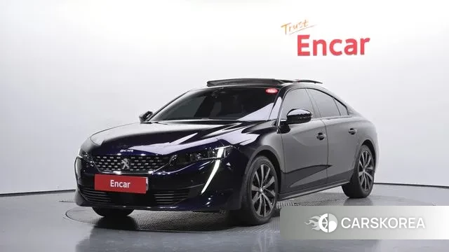 Peugeot 508 second Generation 2019 Синий из Кореи