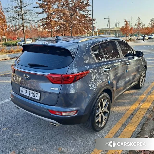 Kia Sportage 4th Generation 2018 Синий из Кореи