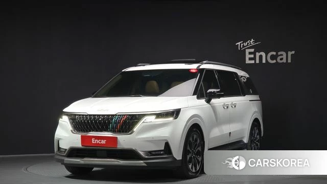 Kia Carnival 4th generation 2021 Белый из Кореи