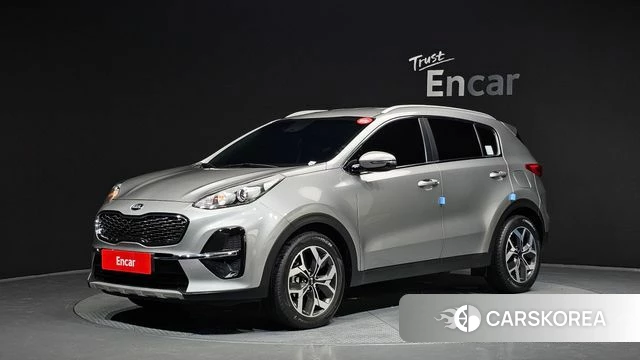 Kia Sportage The Bold 2020 Серебристо-серый из Кореи