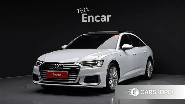 Audi A6 (C8) 2020 Белый из Кореи