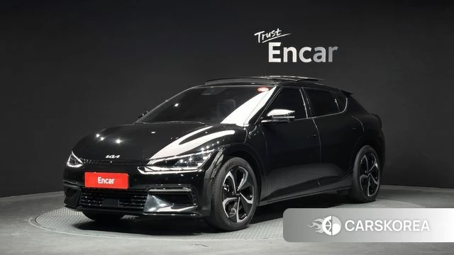 Kia EV6 2021 Черный из Кореи
