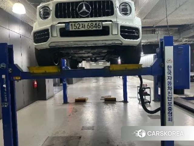 Mercedes-Benz G-Class W463b 2021 Белый из Кореи