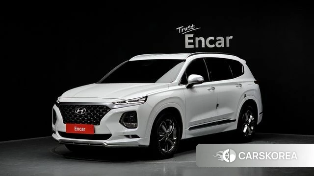 Hyundai Santa Fe TM 2020 Белый из Кореи