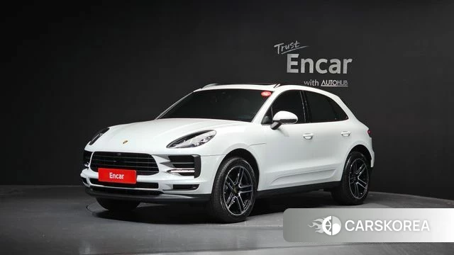 Porsche Macan 2021 Белый из Кореи