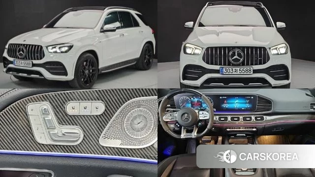 Mercedes-Benz GLE-Class W167 2023 Белый из Кореи