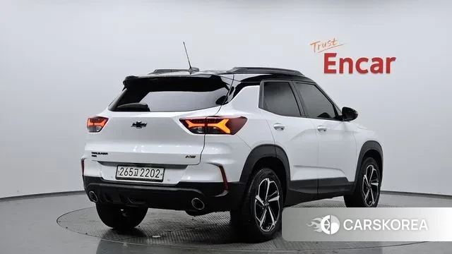 Chevrolet (GM Daewoo) Trailblazer 2020 Белый из Кореи