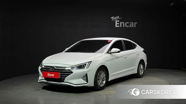 Hyundai The New Avante AD 2019 Белый из Кореи