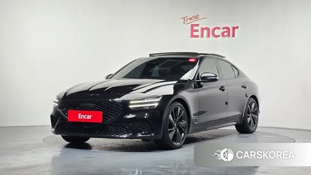 Genesis The New G70 2021 Черный из Кореи