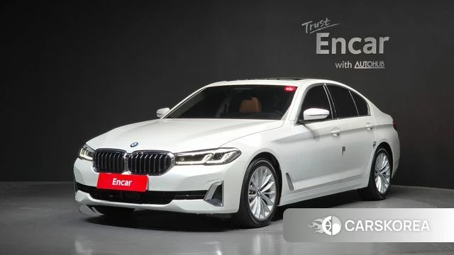 BMW 5 Series (G30) 2021 Белый из Кореи