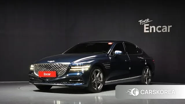 Genesis G80 (RG3) 2021 Синий из Кореи