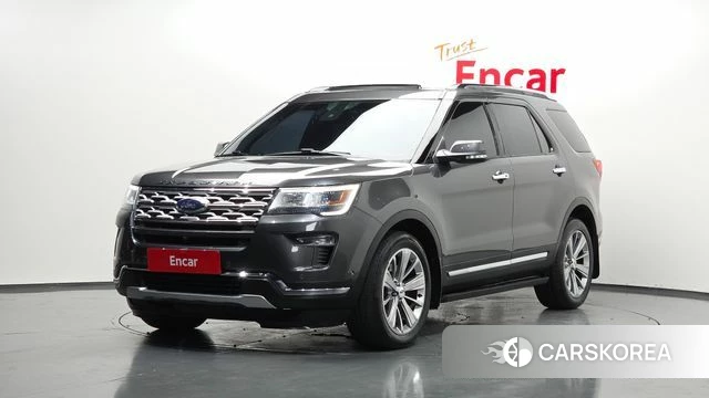 Ford Explorer 2018 Серый из Кореи