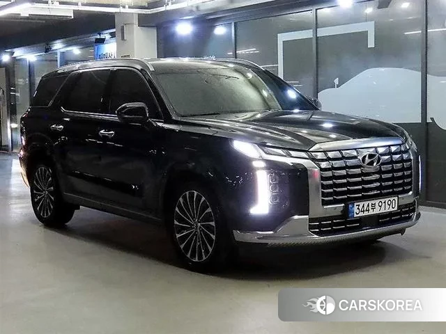 Hyundai The New Palisade 2023 Темно-зеленый из Кореи
