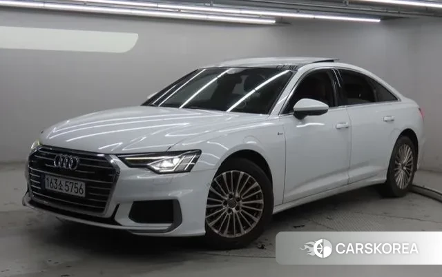 Audi A6 (C8) 2020 Белый из Кореи
