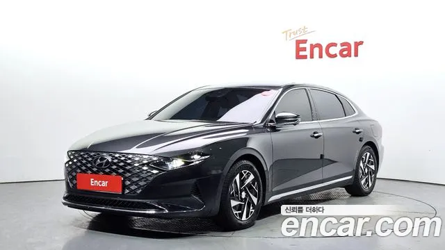 Hyundai The New Grandeur IG Hybrid 2021 Серый из Кореи