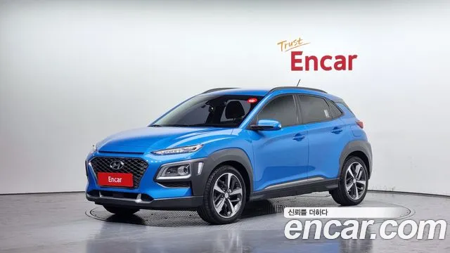 Hyundai Kona 2018 Синий из Кореи