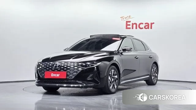 Hyundai The New Grandeur IG Hybrid 2021 Черный из Кореи