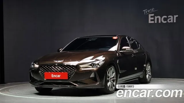 Genesis G70 2018 Коричневый из Кореи