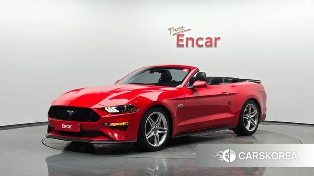Ford Mustang 2019 Красный из Кореи