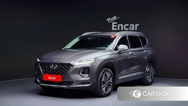 Hyundai Santa Fe TM 2019 Серый из Кореи