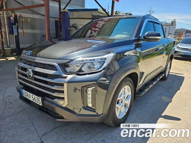 Ssangyong The New Rexton Sport 2022 Серый из Кореи