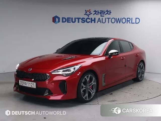 Kia Stinger 2020 Красный из Кореи