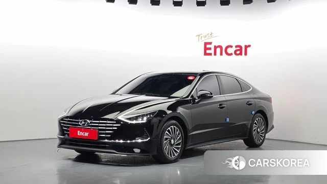 Hyundai Sonata Hybrid (DN8) 2022 Черный из Кореи