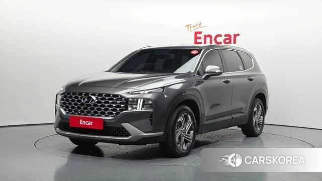 Hyundai The New Santa Fe 2021 Серый из Кореи
