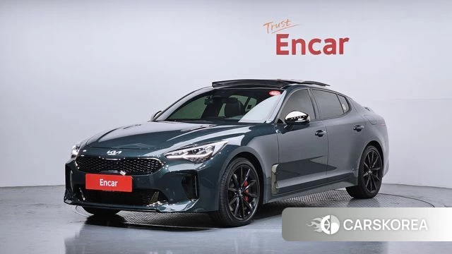 Kia Stinger Meister 2021 Синий нефрит из Кореи