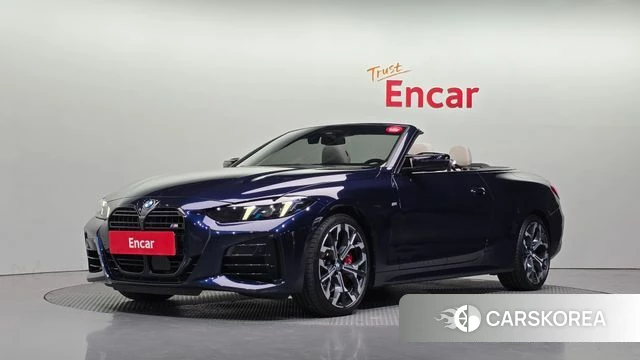 BMW 4 Series (G22) 2024 Синий из Кореи