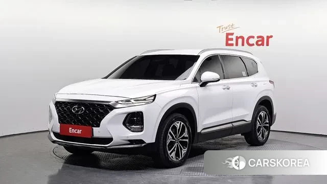 Hyundai Santa Fe TM 2018 Белый из Кореи