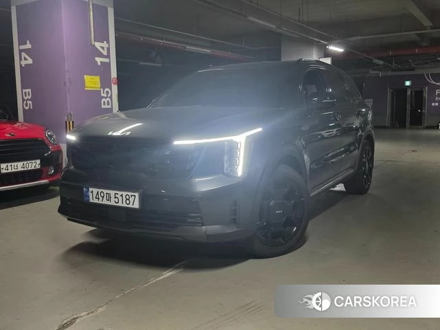 Kia The New Sorento 4th Generation 2023 Серый из Кореи
