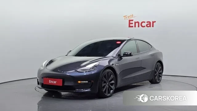 Tesla Model 3 2020 Серый из Кореи