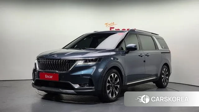 Kia Carnival 4th generation 2021 Темно-зеленый из Кореи