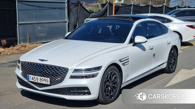 Genesis G80 (RG3) 2021 Белый из Кореи