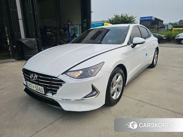 Hyundai Sonata (DN8) 2021 Белый из Кореи