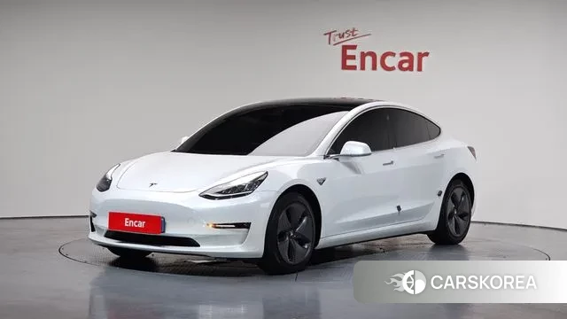 Tesla Model 3 2020 Белый из Кореи