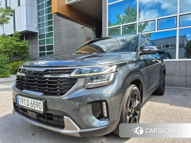 Kia The New Seltos 2023 Серый из Кореи