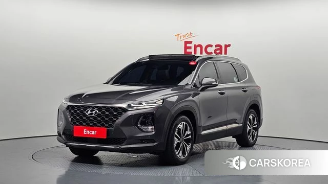 Hyundai Santa Fe TM 2018 Серый из Кореи