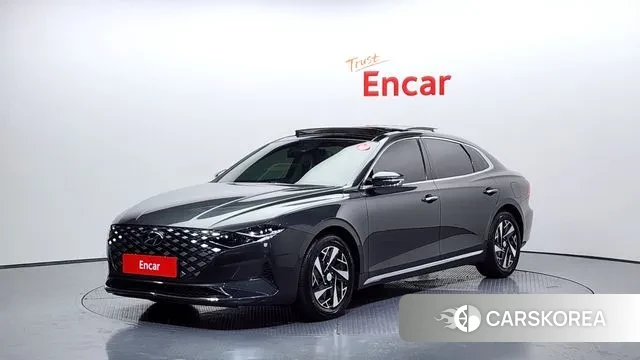 Hyundai The New Grandeur IG Hybrid 2020 Серый из Кореи