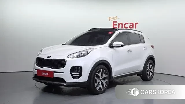 Kia Sportage 4th Generation 2018 Белый из Кореи