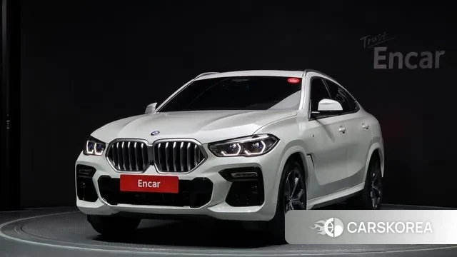 BMW X6 (G06) 2020 Белый из Кореи