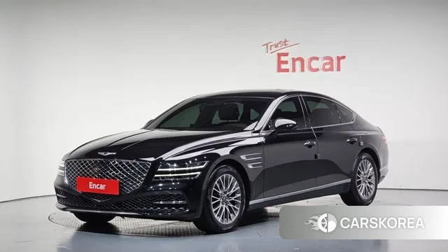 Genesis G80 (RG3) 2021 Черный из Кореи