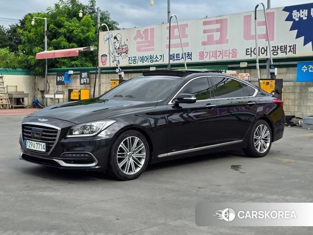 Genesis G80 2018 Черный из Кореи