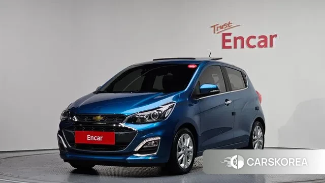Chevrolet (GM Daewoo) The New Spark 2018 Синий из Кореи